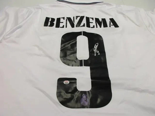 Karim Benzema Signed Soccer Jersey (PAAS COA)