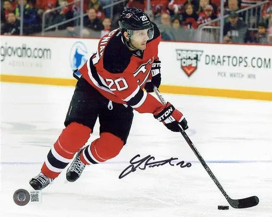 Lee Stempniak New Jersey Devils Autographed 8x10 Photo Beckett Holo
