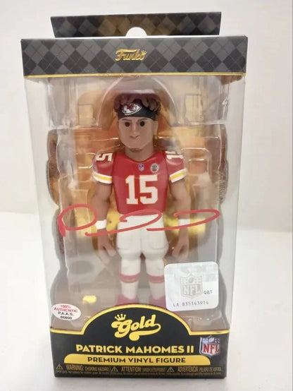 Patrick Mahomes Chiefs Signed Funko Pop Premium (PAAS COA)