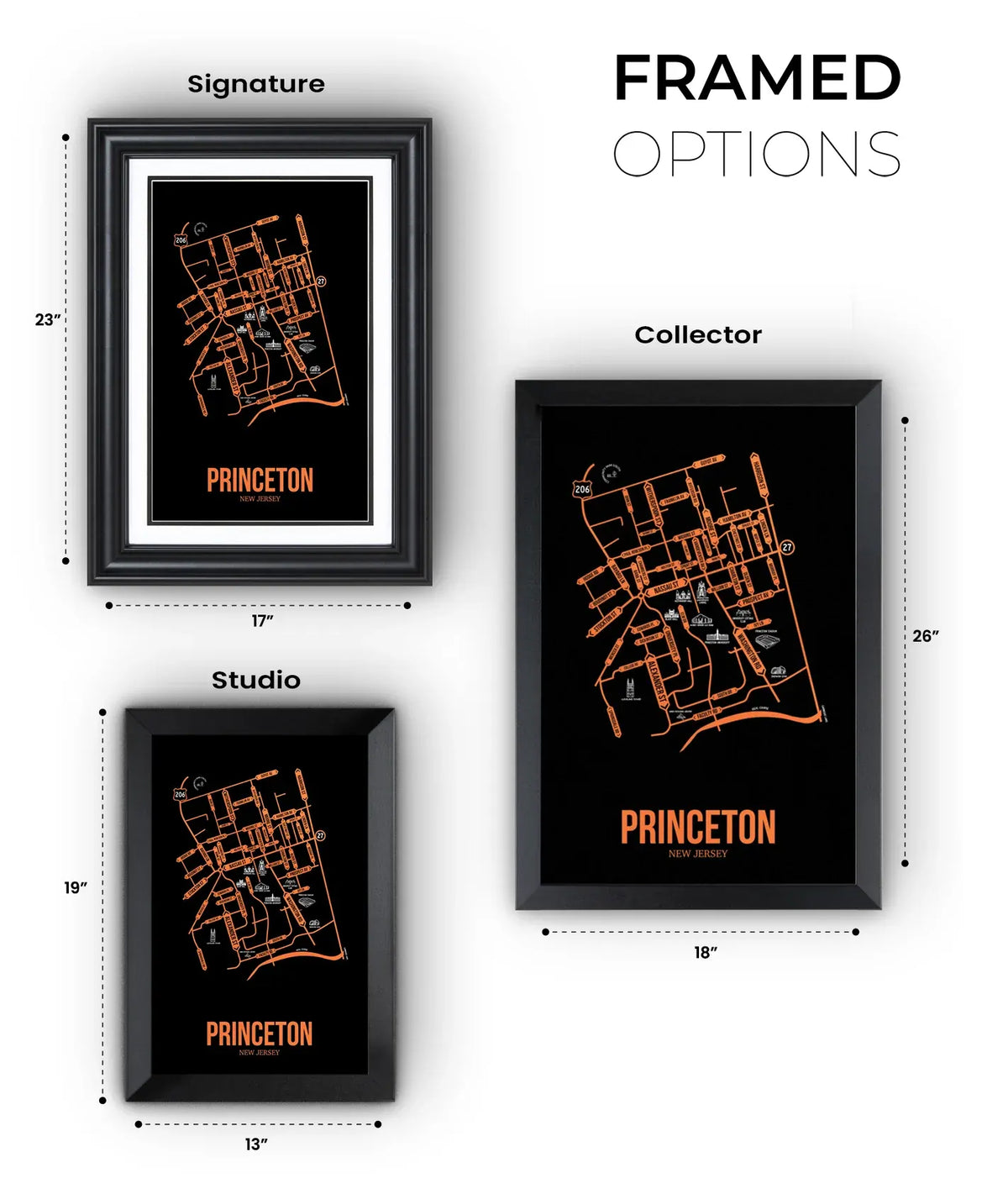Princeton, New Jersey street map
