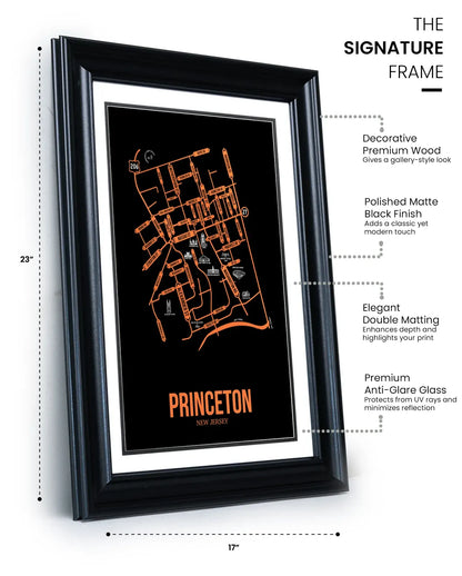 Princeton, New Jersey street map