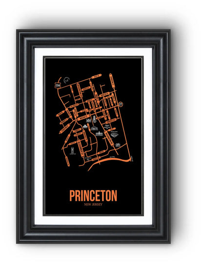 Princeton, New Jersey street map