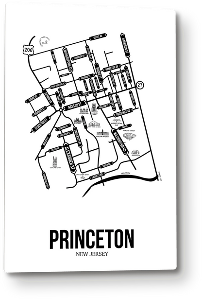 Princeton, New Jersey street map