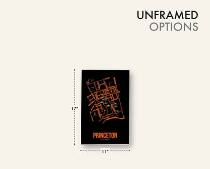 Princeton, New Jersey street map