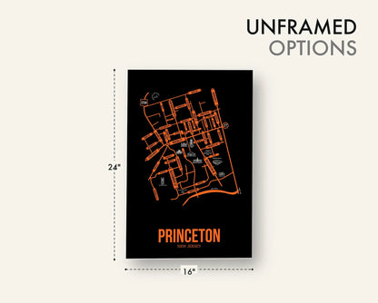 Princeton, New Jersey street map