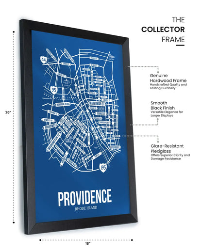 Providence, Rhode Island street map