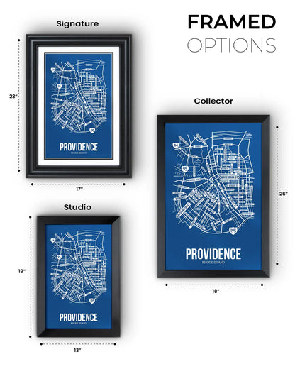 Providence, Rhode Island street map