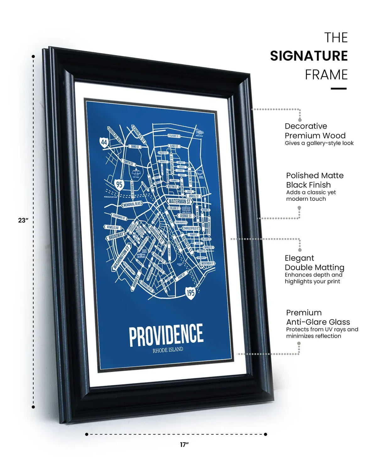 Providence, Rhode Island street map