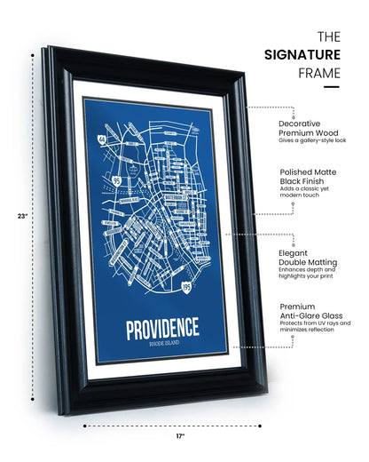 Providence, Rhode Island street map