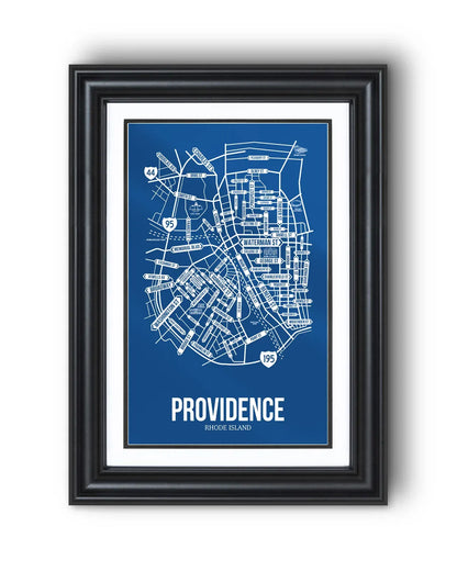 Providence, Rhode Island street map