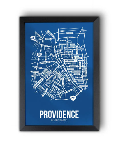 Providence, Rhode Island street map