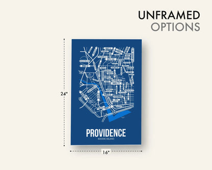 Providence, Rhode Island street map