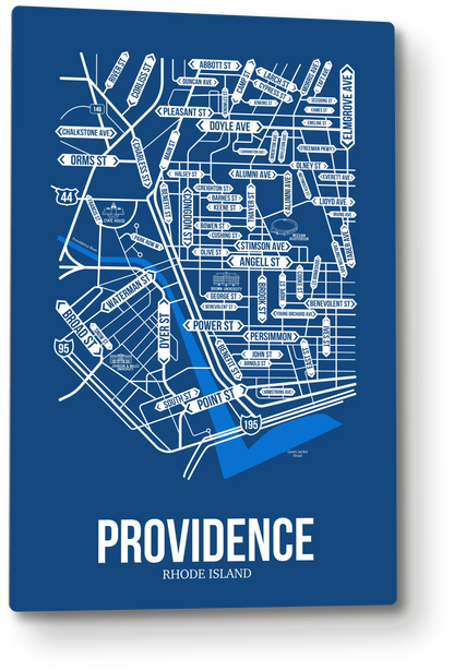 Providence, Rhode Island street map