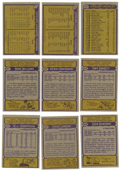 1979 TOPPS FOOTBALL COMPLETE SET BREAK - 16 CARDS PER BOX! 2 HOFERS PER BOX!