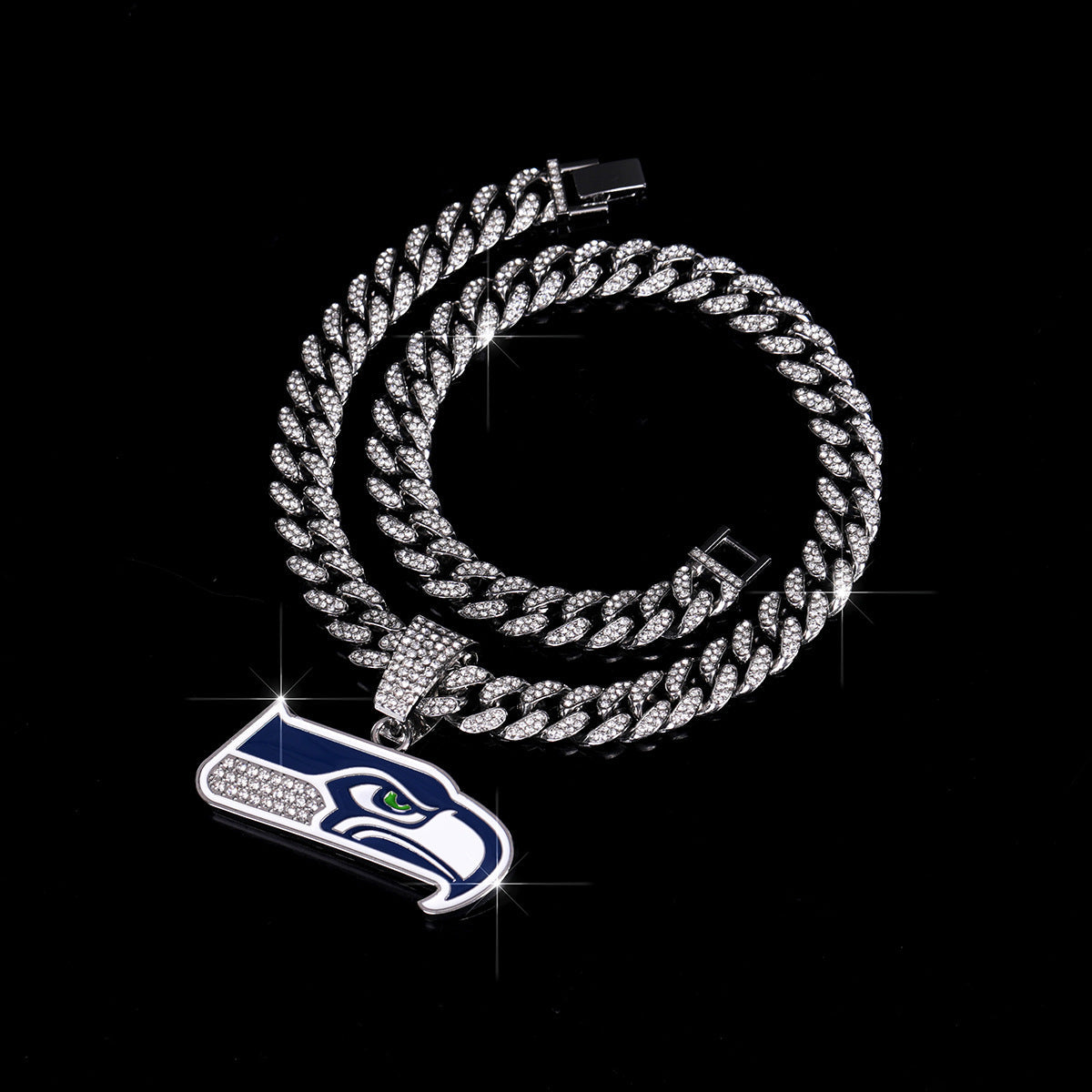 Seattle Emblem Pendant Necklace – Sparkling Gift for Seattle Lovers