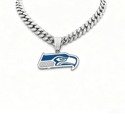 Seattle Emblem Pendant Necklace – Sparkling Gift for Seattle Lovers