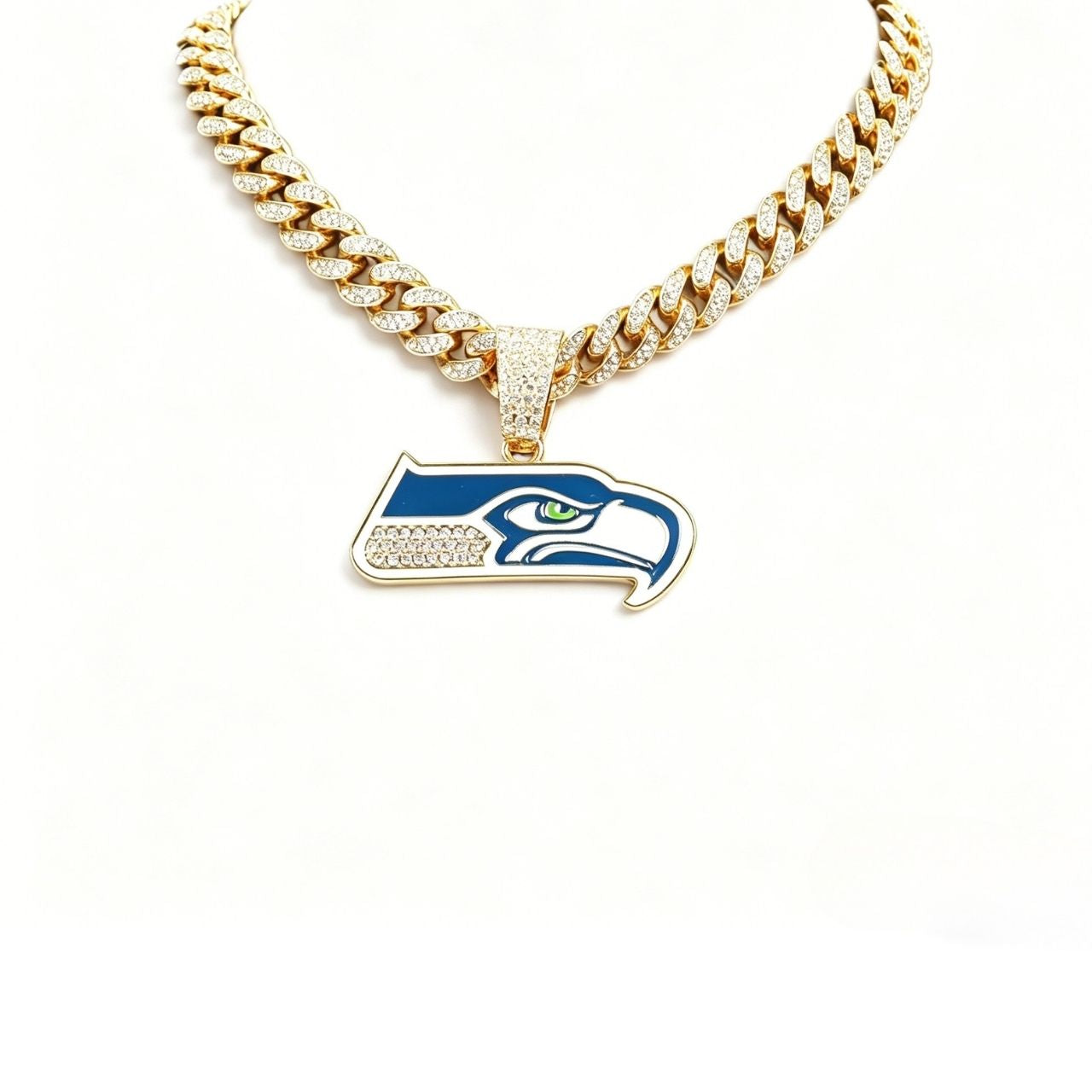 Seattle Emblem Pendant Necklace – Sparkling Gift for Seattle Lovers