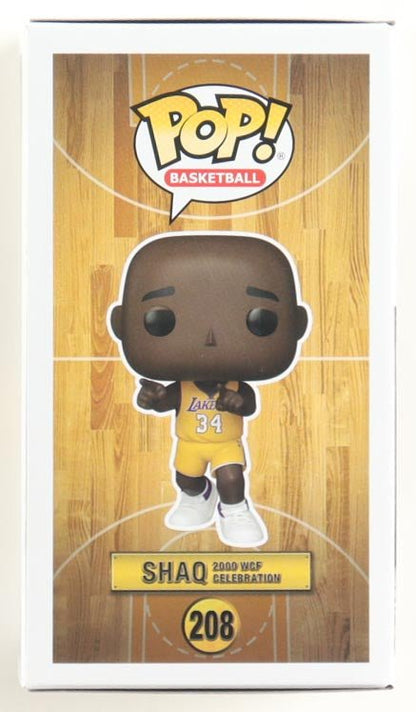 Shaquille O'Neal Signed Lakers Funko Pop 208 Beckett