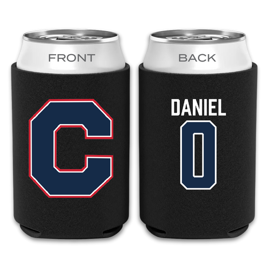 Catawba College Basketball Black Can Cooler - #0 Chase Daniel