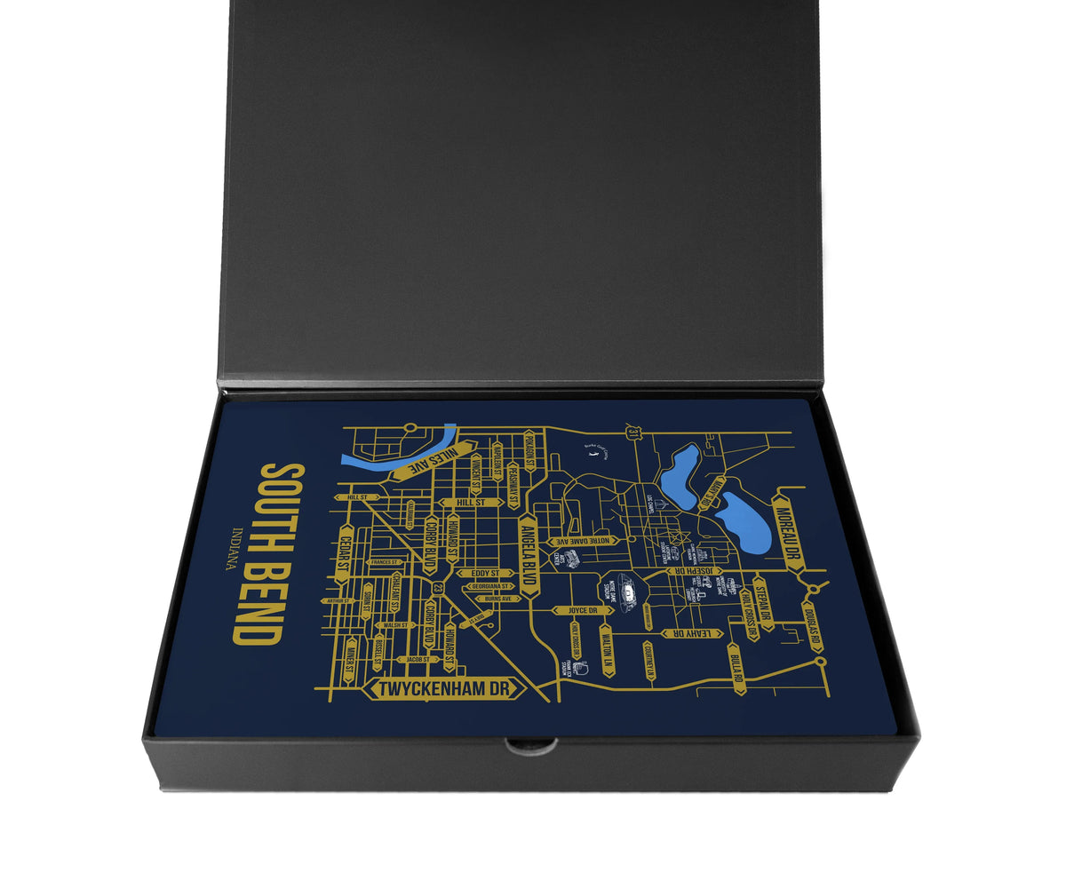 South Bend, Indiana street map