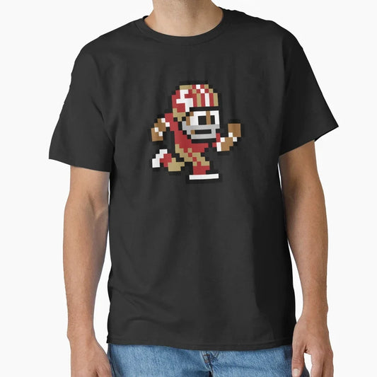 San Francisco 49Ers Tecmo Super T-Shirt - Casual Everyday Wear Men Women