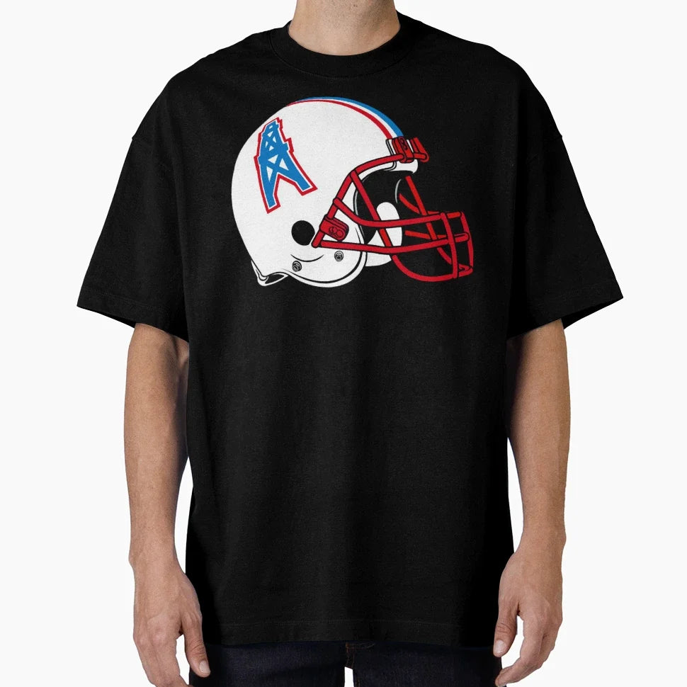 Defunct Teams Houston Oilers Satire Mark T-Shirt - Streetwear Style Unisex
