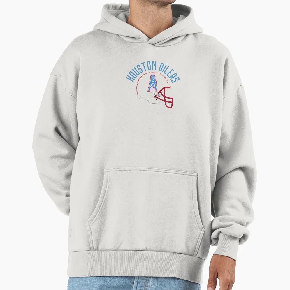 Houston Oilers Hoodie - Casual Everyday Wear Men Women