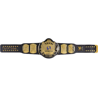 Stone Cold Steve Austin WWE Autographed Winged Eagle Championship Replica Title Belt