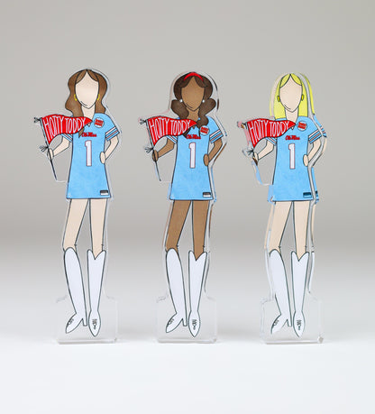 Ole Miss Girls Acrylic Block Shelfie