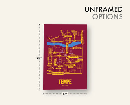 Tempe, Arizona street map