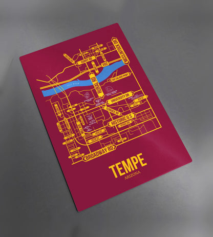 Tempe, Arizona street map