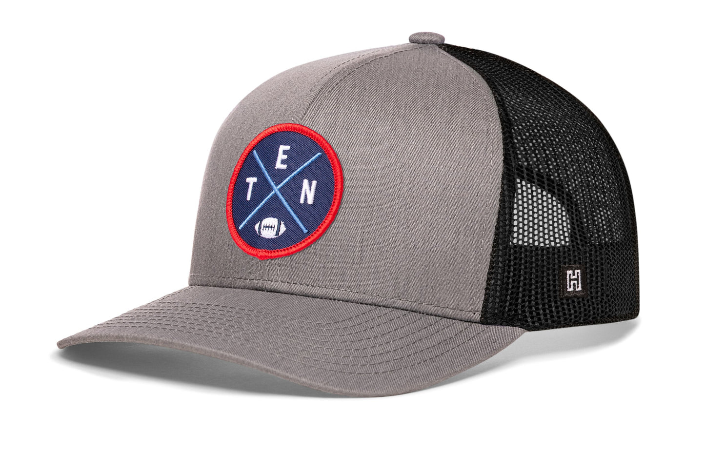 Tennessee Football Trucker Hat  |  Navy Blue TEN X Snapback