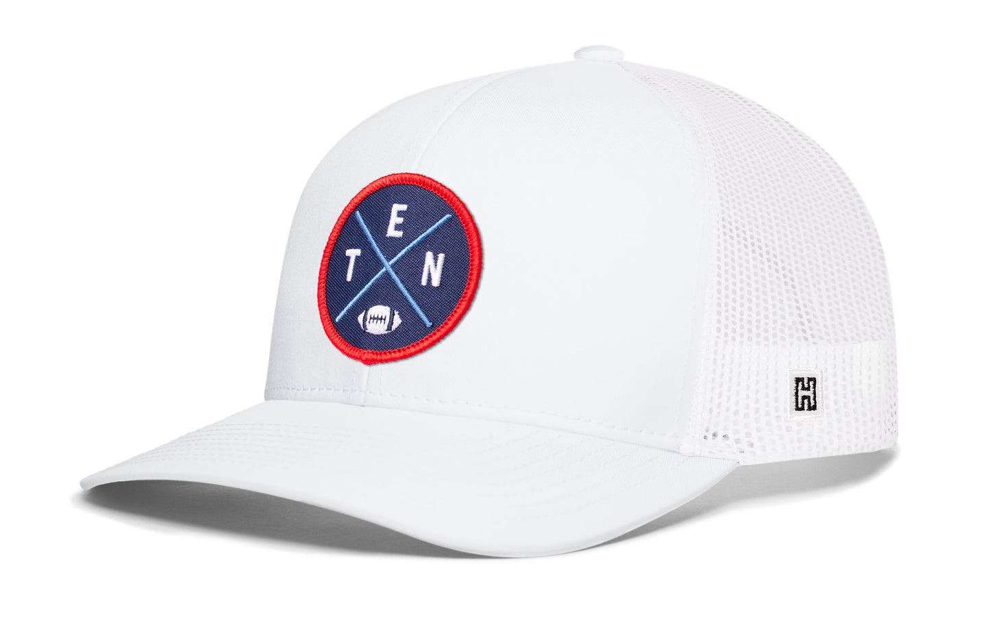 Tennessee Football Trucker Hat  |  Navy Blue TEN X Snapback