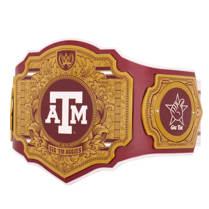 Texas A&M Aggies WWE Legacy Title Belt