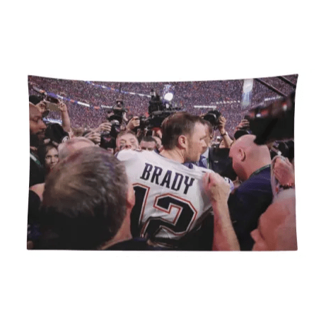 Tom Brady Super Bowl Flag
