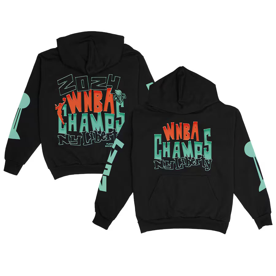 Playa Society New York Liberty 2024 WNBA Champions Hoodie – WNBA Championship Fanwear