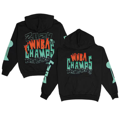 Playa Society New York Liberty 2024 WNBA Champions Hoodie – WNBA Championship Fanwear