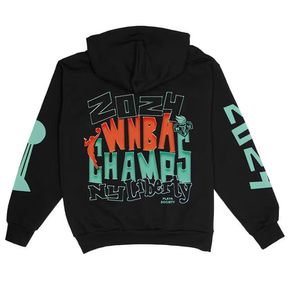 Playa Society New York Liberty 2024 WNBA Champions Hoodie – WNBA Championship Fanwear