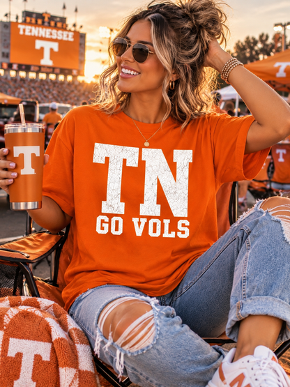 Tennessee Vols Retro Game Day Comfort Colors Graphic Tee