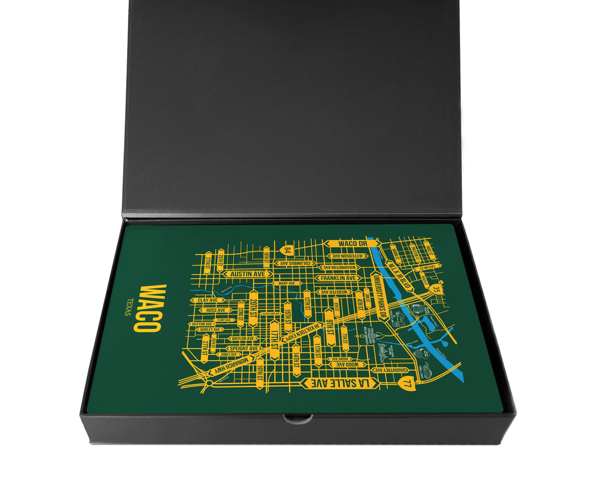 Waco, Texas street map
