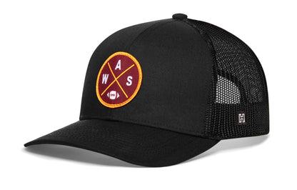 Washington DC Football Trucker Hat | WAS X Snapback
