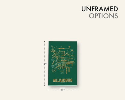 Williamsburg, Virginia street map