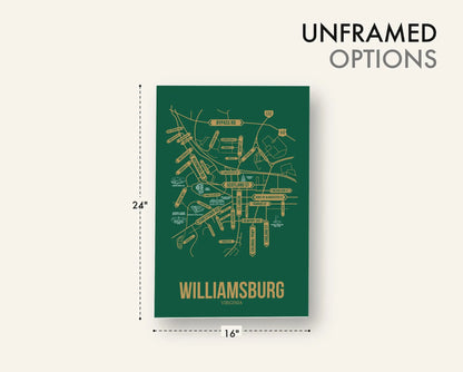 Williamsburg, Virginia street map