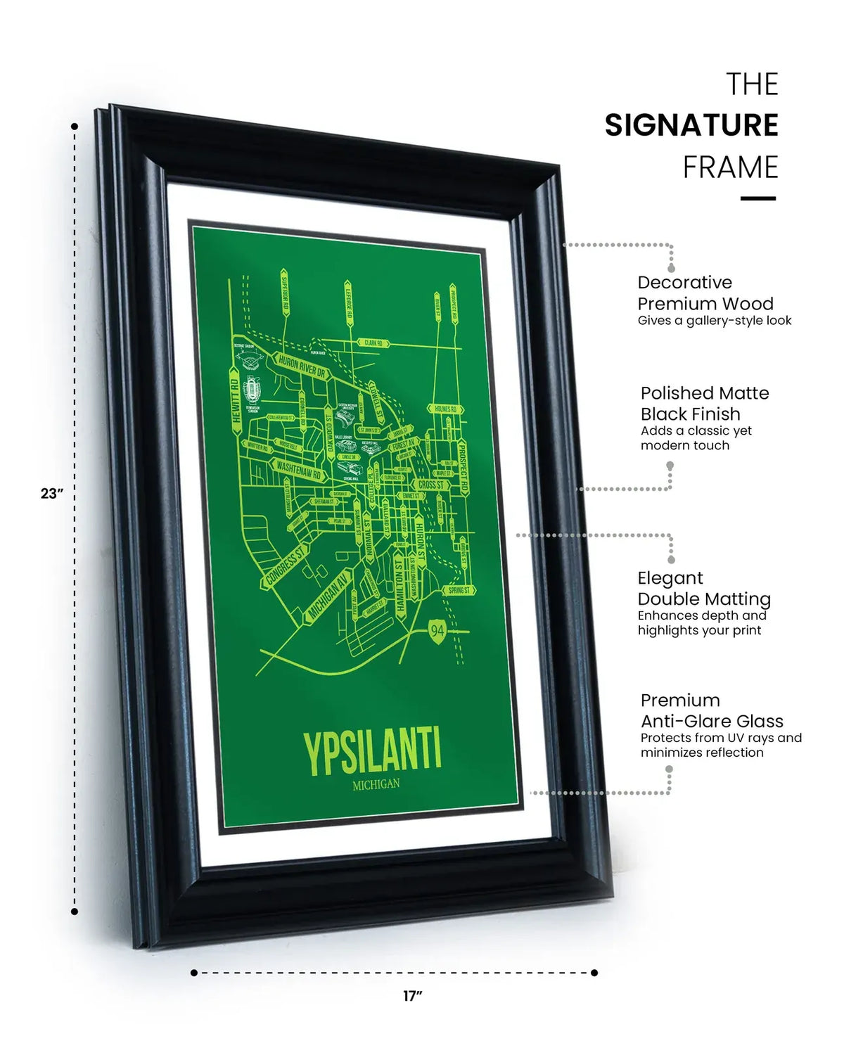 Ypsilanti, Michigan street map