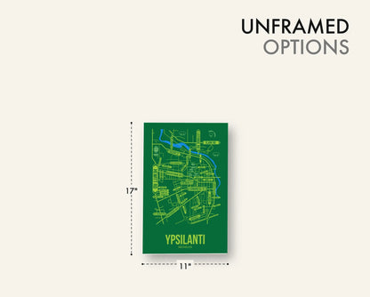 Ypsilanti, Michigan street map