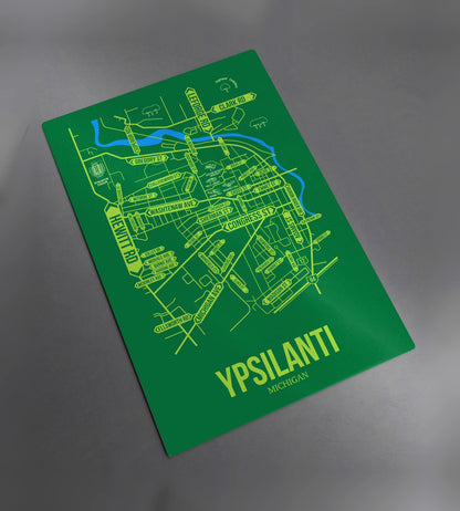 Ypsilanti, Michigan street map